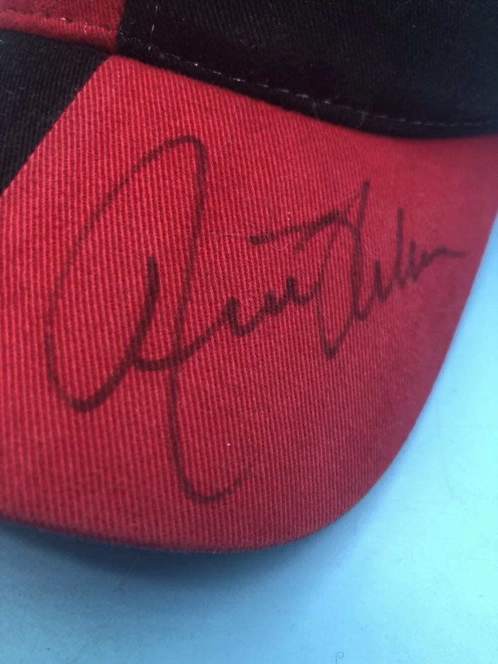 University Of Louisville Hat Black Red Signed Rick Pitino Kids Hat Basketball